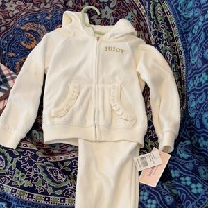 BNWT Juicy Couture velour track suit